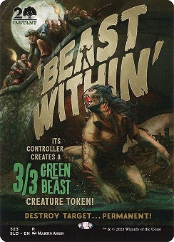 🔥 Beast Within Secret Lair Drop - Monster Movie Art
